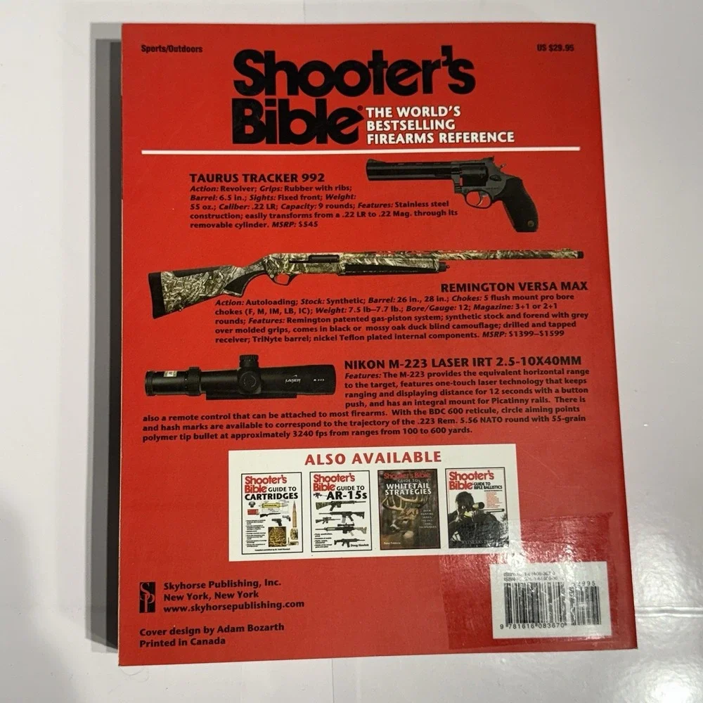 Shooter's Bible 103rd Edition Book The World's Bestselling Firearms Reference
